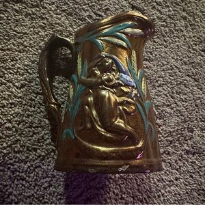 Vtg | English Goldstone Earthenware Jug